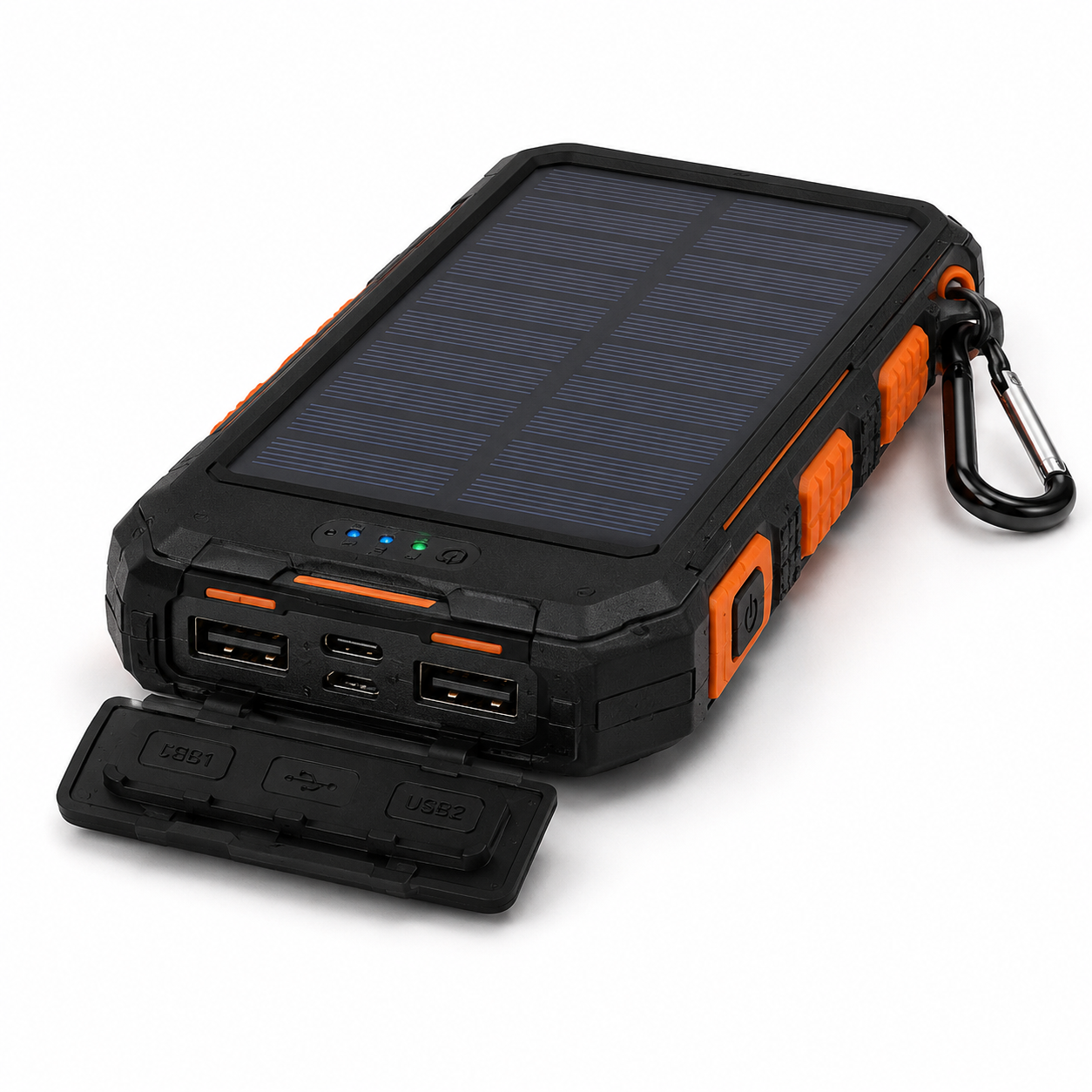 Power Bank Solar Outdoor – Energía Portátil para Cualquier Aventura ☀️🔋
