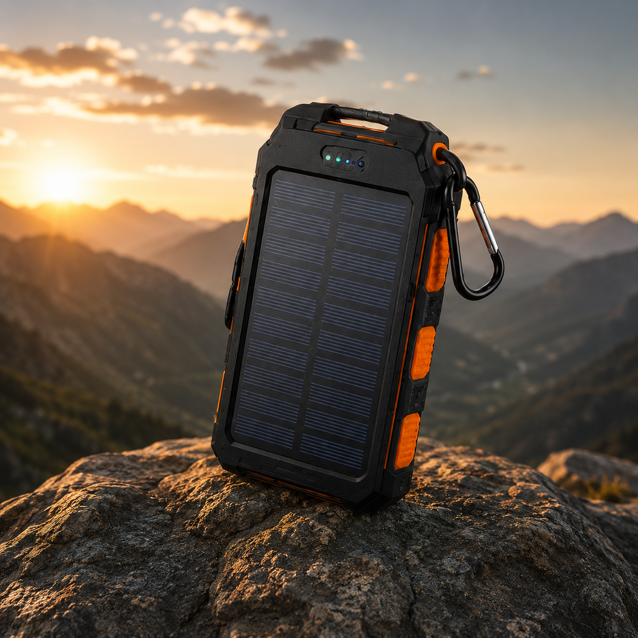 Power Bank Solar Outdoor – Energía Portátil para Cualquier Aventura ☀️🔋