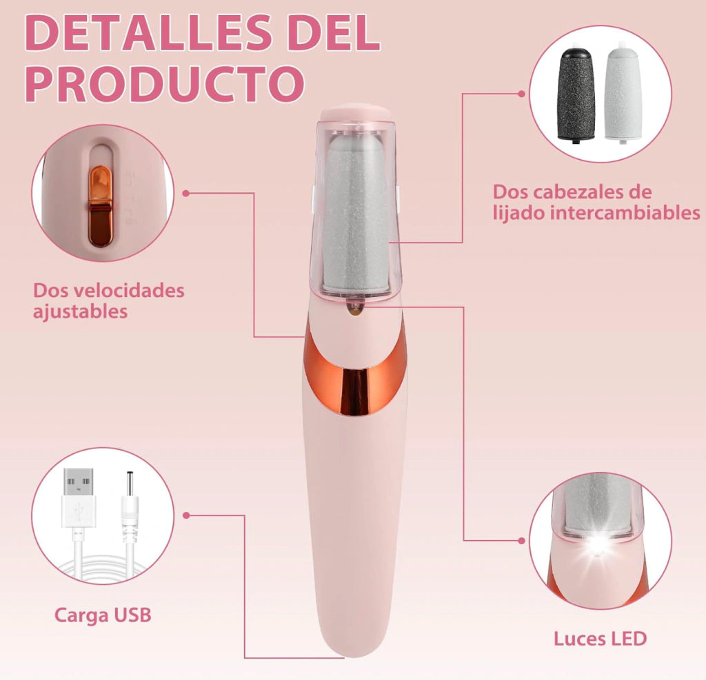 🦶 Removedor Eléctrico de Callos | Pies Suaves en Minutos ✨